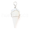 Opalite Gemstone Pendants G-D458-06P-04-RS-2