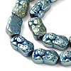 Electroplated Synthetic Non-magnetic Hematite Beads Strands G-F767-03C-3