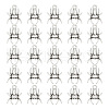 HOBBIESAY 100PCS Tibetan Style Alloy Pendants TIBE-HY0001-05-1