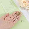 Unicraftale 6Pcs 3 Styles 304 Stainless Steel Spring Ring Clasps FIND-UN0061-27-3