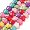 Synthetic Turquoise Beads Strands G-B140-F01-1