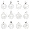 Unicraftale 24Pcs 6 Styles 304 Stainless Steel Charms STAS-UN0048-62-1