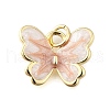 Brass Enamel Charms KK-S523-17G-2
