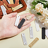 Globleland 50Pcs 5 Colors PU Leather Labels FIND-GL0001-61-3