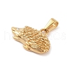PVD Vacuum Plating 304 Stainless Steel Pendants STAS-R232-11G-2