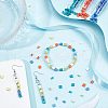 540cs 12 Style 2-Hole Glass Seed Beads SEED-NB0001-44-2