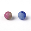 Two Tone Natural White Jade Beads X-G-R165-6mm-M1-2