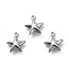 Non-Tarnish 304 Stainless Steel Pendants STAS-D243-08-2