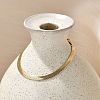 304 Stainless Steel Herringbone Chains Bracelet for Men Women BJEW-D450-01G-02-2