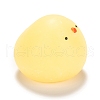 Chick Shape Stress Toy AJEW-H125-16-3