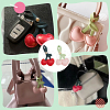  2Pcs 2 Colors PU Leather Pendant Decorations FIND-NB0005-31-6