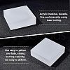 Frosted Acrylic Bases AJEW-WH0176-92B-4