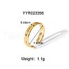 Stainless Steel Cuff Ringds for Women HA1688-1-1