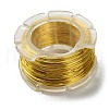 (Defective Closeout Sale: Spool Broken) Yilisi 10 Rolls 10 Colors Round Copper Craft Wire CWIR-XCP0001-23-2