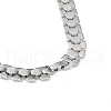 Non-Tarnish 304 Stainless Steel Bib Necklaces for Men  NJEW-Q340-08P-01-3
