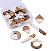 Resin & Wood Pendants RESI-TA0001-11-4