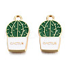 Alloy Enamel Pendants ENAM-N048-006C-2