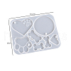 DIY Paw Print & Bone & Round & Heart Pendant Silicone Molds VALE-PW0001-082-6