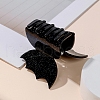 Halloween Cellulose Acetate Glitter Powder Claw Hair Clips PW-WG85EF2-01-4