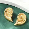 304 Stainless Steel Stud Earrings EJEW-U071-02A-G-3