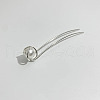Metal Pearl U-shaped Hairpin for Simple and Modern Hairstyling - Lazy and Cool Hair Accessory for Women. ST9601040-1