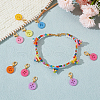 Flat Round Button Stitch Markers HJEW-AB00270-4