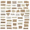 50Pcs PVC Self-Adhesive Inspirational Quote Stickers AJEW-R002-05A-2