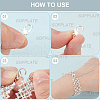 SOFPLATE 400Pcs 2 Colors Zinc Alloy Lobster Claw Clasps FIND-SP0001-34-6