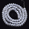 Electroplate Glass Beads Strands EGLA-A034-T10mm-A08-2