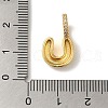 Brass Micro Pave Cubic Zirconia Pendants KK-K345-13U-G-3