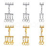 Multi-Strand 304 Stainless Steel Lobster Claw Clasps FIND-HS00001-1