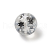 Transparent Resin Enamel Beads RESI-M052-01A-1