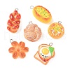 Opaque Resin Pendants RESI-G107-01-1
