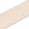 Baking Painted Pearlized Glass Pearl Bead Strands HY-N002-2mm-A11-3
