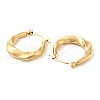 Ion Plating(IP) 304 Stainless Steel Hoop Earrings for Women STAS-D084-22G-2