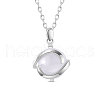 SHEGRACE Rhodium Plated 925 Sterling Silver Pendant Necklace JN726A-1