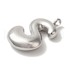 Non-Tarnish Ion Plating(IP) 304 Stainless Steel Pendants X-STAS-M017-08P-20-2