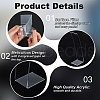 Acrylic Necklace Display Stands NDIS-WH0003-015A-4