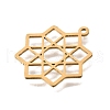 304 Stainless Steel Pendants STAS-S176-19G-2