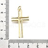 Brass Micro Pave Cubic Zirconia Pendants KK-Z100-26G-3
