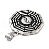 304 Stainless Steel Pendants STAS-V008-01AS-2