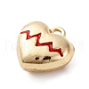 Alloy Enamel Charms ENAM-P257-02G-02-2