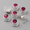 Fashion Iron Spirl Coils Hair Clip OHAR-WH0021-15I-2