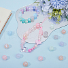 SUNNYCLUE 48pcs 6 colors Opaque Acrylic Beads OACR-SC0001-80-4
