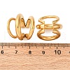 Triple C-Shaped 304 Stainless Steel Cuff Earrings EJEW-A131-04D-G-5