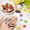 SUNNYCLUE Sports Silicone Beads SIL-SC0002-40-3