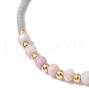 Glass Braided Bead Bracelets BJEW-JB11418-03-3