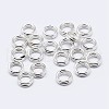 925 Sterling Silver Split Jump Rings STER-F036-01S-0.6x7m-1
