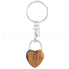 Natural Tiger Eye Keychain PW-WGCB953-04-1