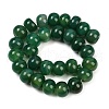 Dyed Natural Agate Beads Strands G-U030-A01-03-3